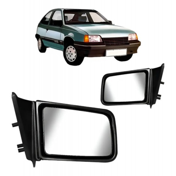 Par Retrovisor Kadett 1989 90 91 92 93 A 1998 Sem Controle