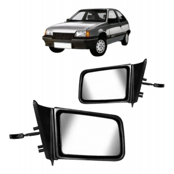 Par Retrovisor Kadett 1989 1990 91 92 93 A 1998 Com Controle