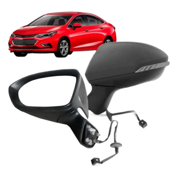 Par Retrovisor Cruze 17 A 19 Eletrico C/pisca Aque Capa Pta