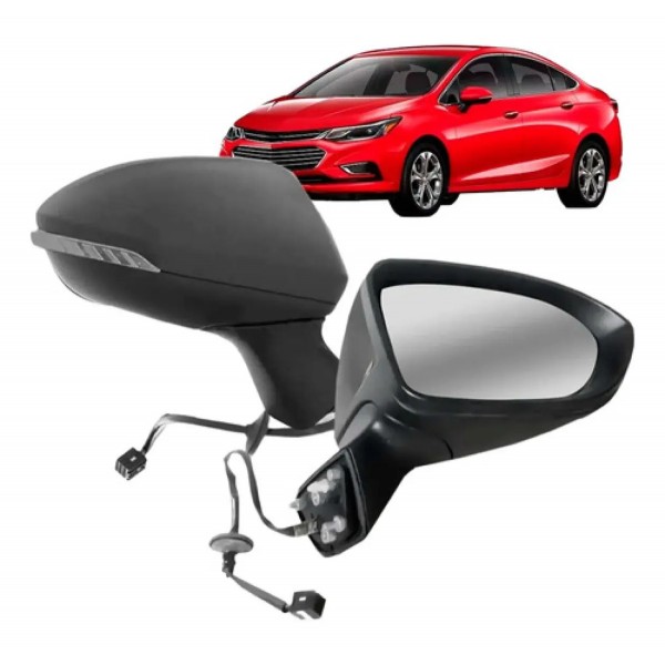 Retrovisor Cruze 2017 A 2019 Eletrico C/pisca Aque Capa Pta