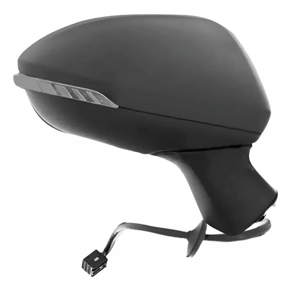 Retrovisor Cruze 2017 A 2019 Elétrico C/ Pisca Capa Preta
