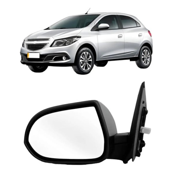 Retrovisor Onix 2012 2013 A 2017 Elétrico Capa Lisa Primer