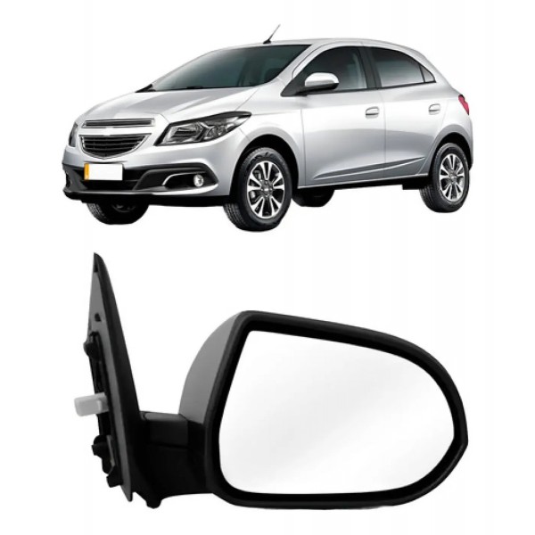 Retrovisor Onix 2012 2013 A 2017 Elétrico Capa Lisa Primer