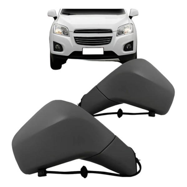 Par Retrovisor Tracker 2014 2015 2016 Elétrico