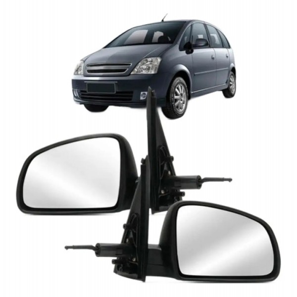 Par Retrovisor Meriva 2003 2004 05 06 07 A 2012 Com Controle