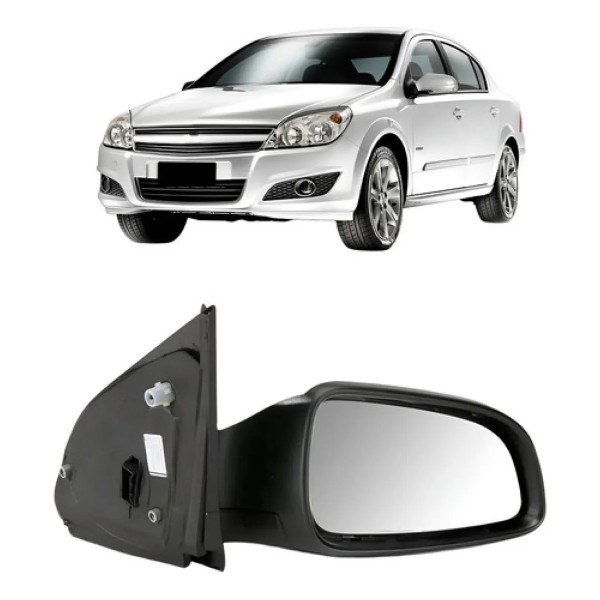 Retrovisor Vectra 2006 2007 2008 2009 Eletrico Preto Novo