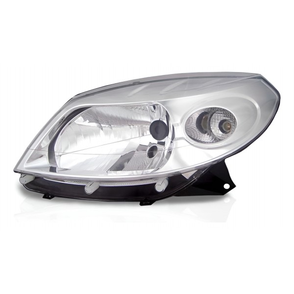 Farol Principal Sandero Le 07 08 09 10 11 Le Esquerdo/motorista