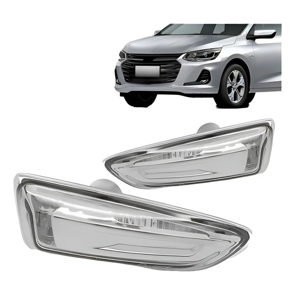 Par Lanterna Lateral Cristal Onix 2020 2021 2022