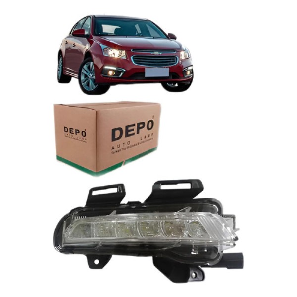Milha Auxiliar Daylight Dianteiro Cruze 2015 2016 Led Ld