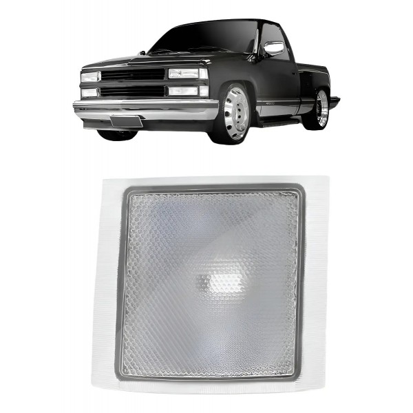 Pisca Seta Silverado 1997 1998 1999 2000 01 02 2003 Cristal