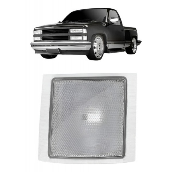 Pisca Seta Silverado 1997 1998 1999 2000 01 02 2003 Cristal