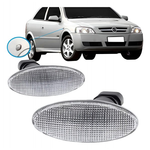 Pisca Paralama Vectra 1997 98 99 00 01 02 03 04 2005 Cristal Cristal