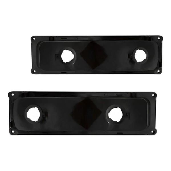 Par Pisca Seta Inferior Farol Silverado 1993 A 2001 Cristal