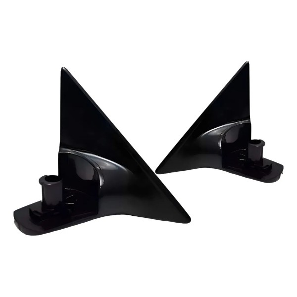 Par Pe Retrovisor S10 1995 1996 1997 1998 1999 2000 Plastico Direito + Esquerdo