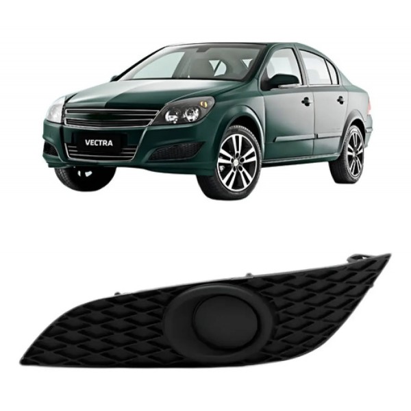 Moldura Milha Vectra 2009 2010 2011 Sem Furo Modelo Original