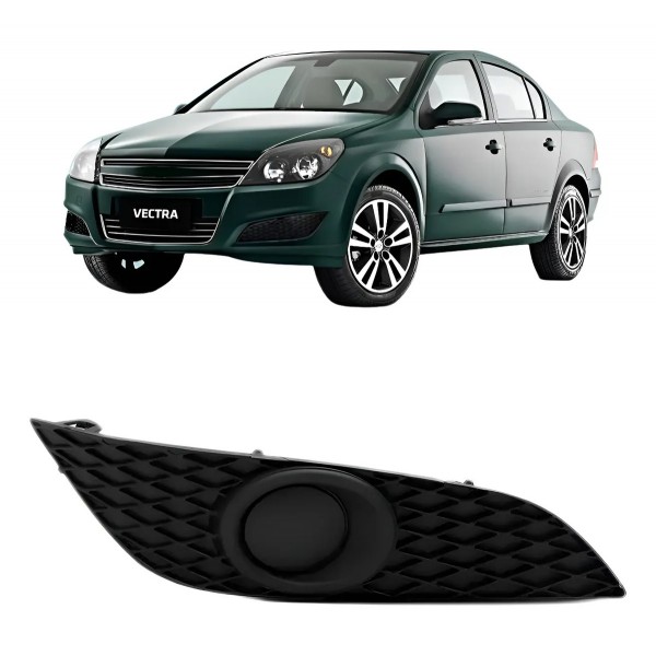 Moldura Milha Vectra 2009 2010 2011 Sem Furo Modelo Original