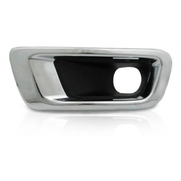 Moldura Milha S10 12 13 14 15 16 Com Furo Borrachão Cromado