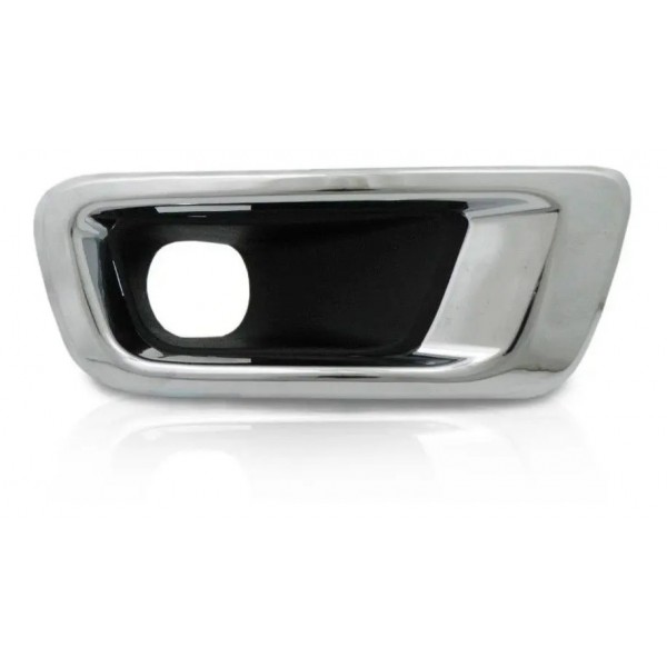 Moldura Milha S10 12 13 14 15 16 Com Furo Borrachão Cromado