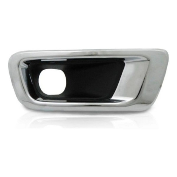 Moldura Milha S10 12 13 14 15 16 Com Furo Borrachão Cromado