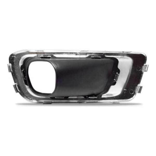 Moldura Milha S10 12 13 14 15 16 Com Furo Borrachão Cromado