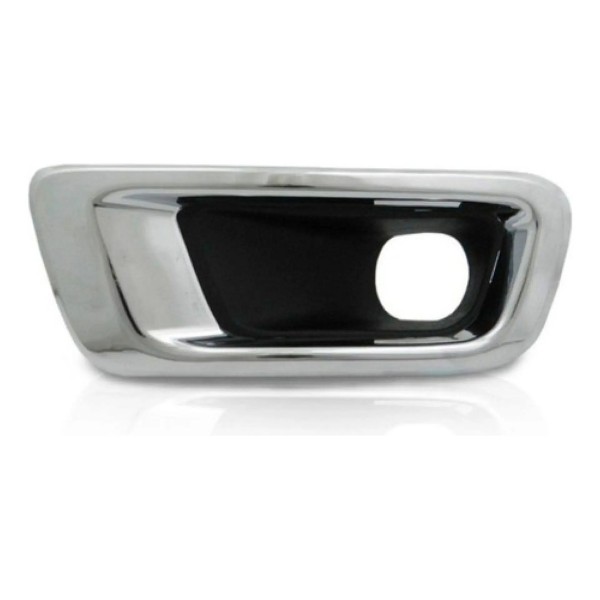 Moldura Milha S10 12 13 14 15 16 Com Furo Borrachão Cromado