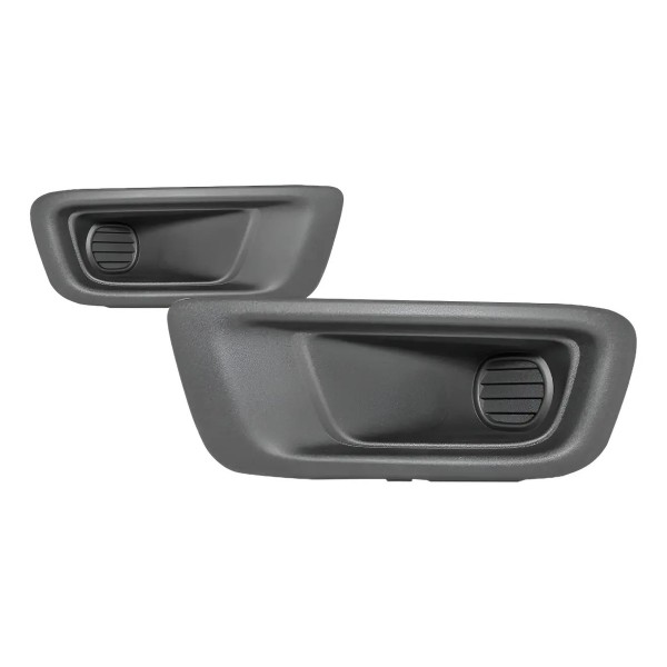 Par Moldura Milha S10 2012 2013 2014 2015 2016 Sem Furo Preto