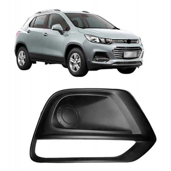 Moldura Farol Milha Tracker 2017 2018 2019 2020 Com Furo
