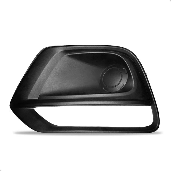 Par Moldura Farol Milha Tracker 2017 2018 2019 2020 Com Furo Preto