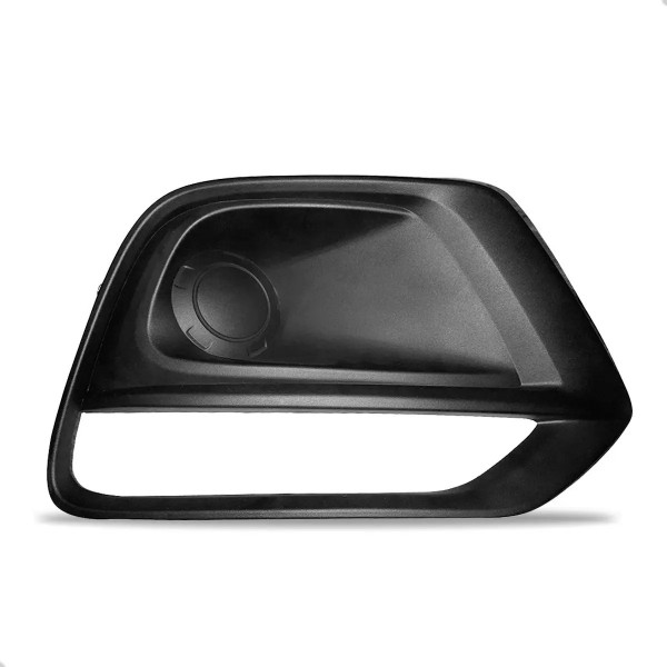 Par Moldura Farol Milha Tracker 2017 2018 2019 2020 Com Furo Preto