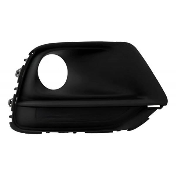 Moldura Farol Milha Tracker 2017 A 2020 Com Furo S/ Friso