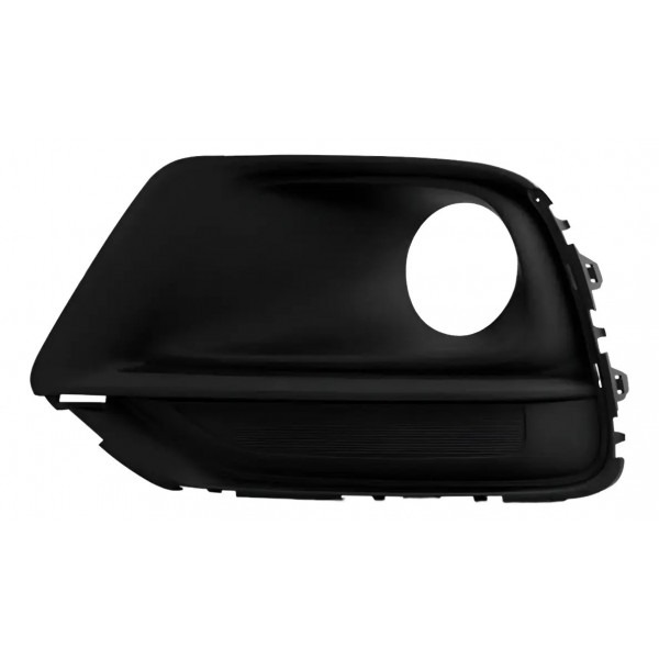 Moldura Farol Milha Tracker 2017 A 2020 Com Furo S/ Friso