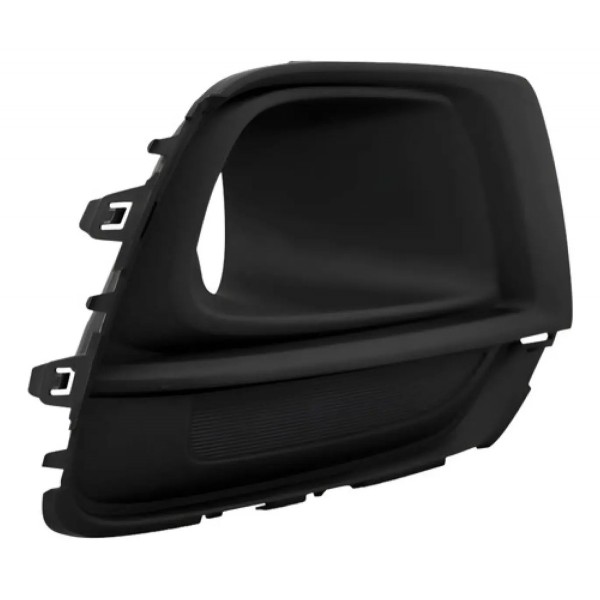 Moldura Farol Milha Tracker 2017 A 2020 Com Furo S/ Friso