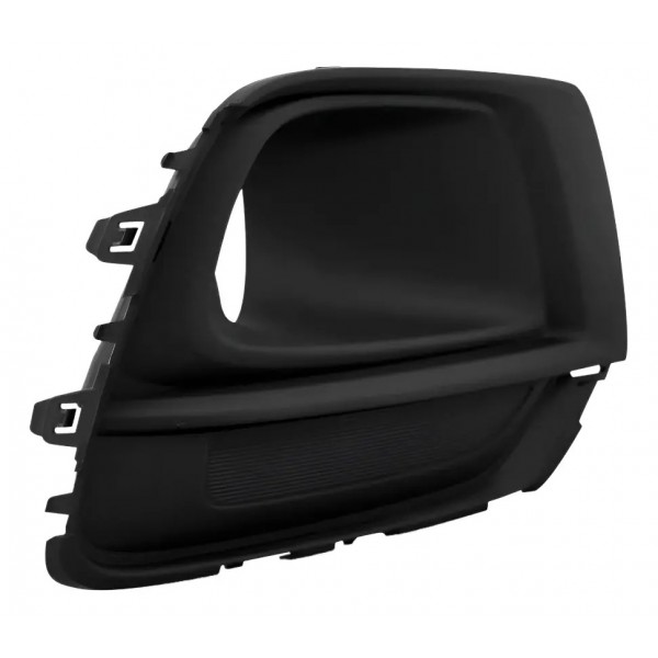 Moldura Farol Milha Tracker 2017 A 2020 Com Furo S/ Friso