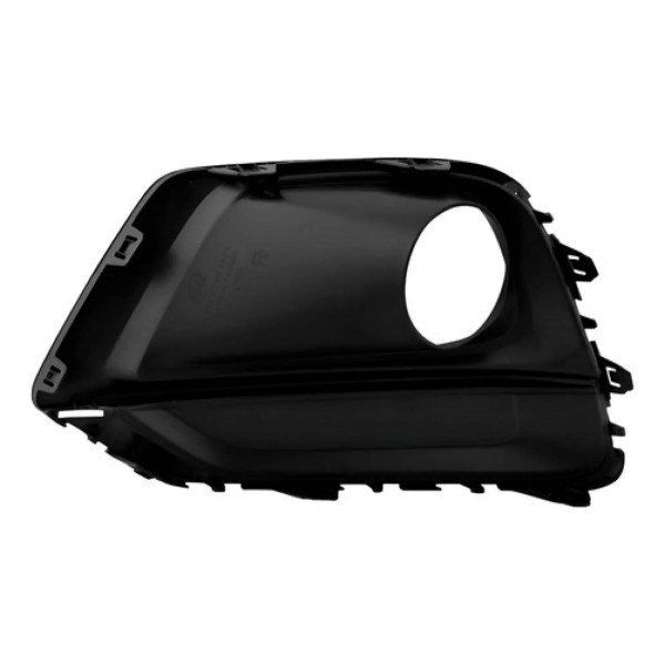 Moldura Farol Milha Tracker 2017 A 2020 Com Furo S/ Friso