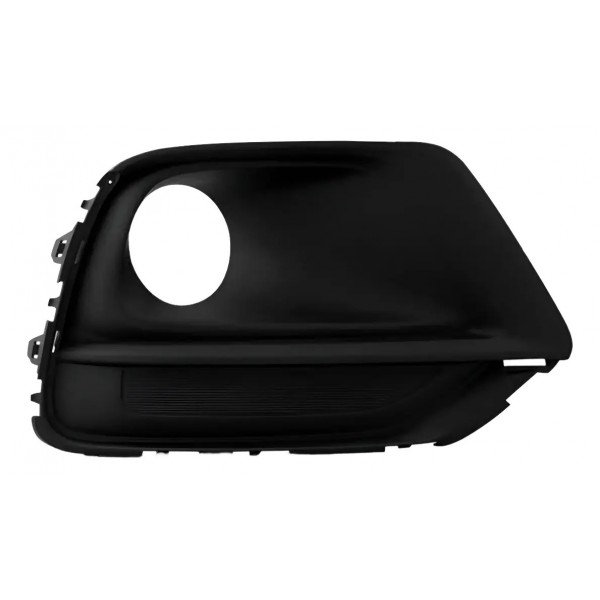 Moldura Farol Milha Tracker 2017 A 2020 Com Furo S/ Friso