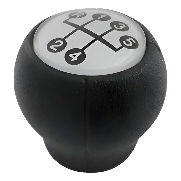 Manopla Bola Cambio Vectra Prisma Celta Nova Lente Prata