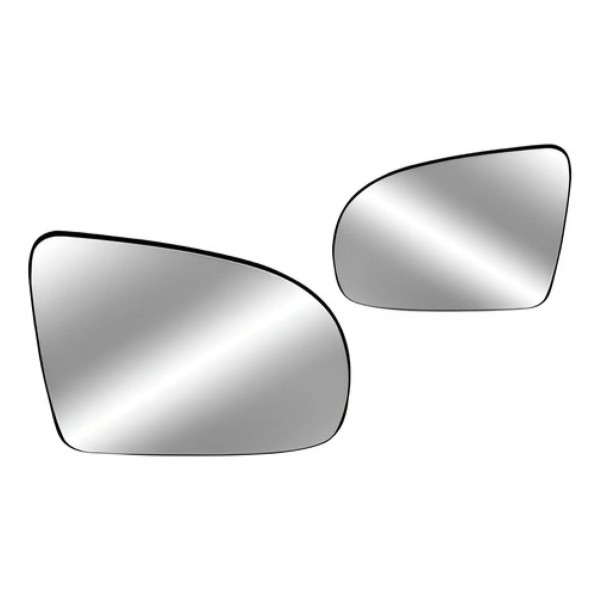 Par Lente Retrovisor Corsa 94 A 2000 Classic 00 A 2013 Prata