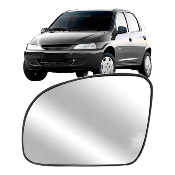 Lente Retrovisor Celta 2000 2001 2002 2003 2004 2005 2006