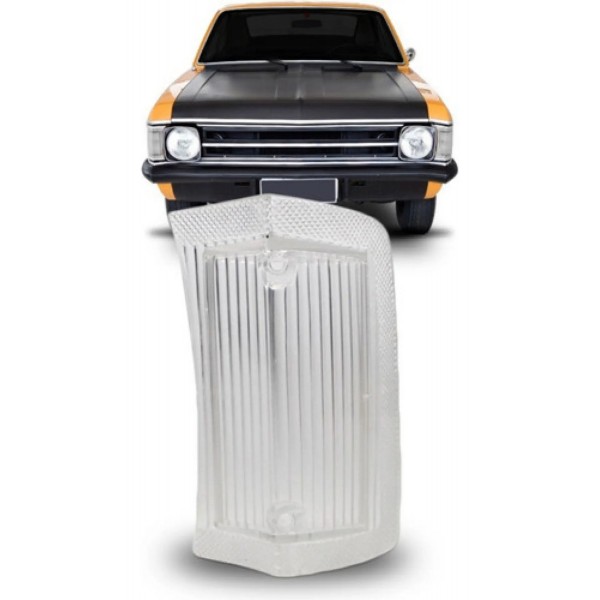 Lente Pisca Seta Chevrolet Opala 1973 1974 Cristal