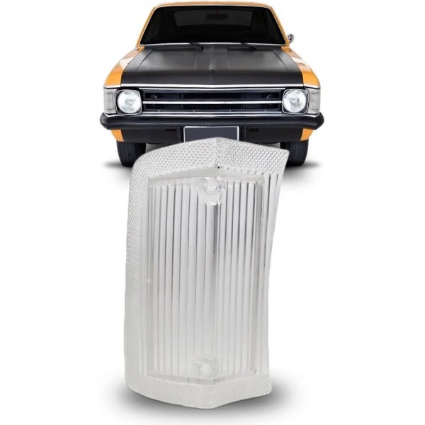 Lente Pisca Seta Chevrolet Opala 1973 1974 Cristal