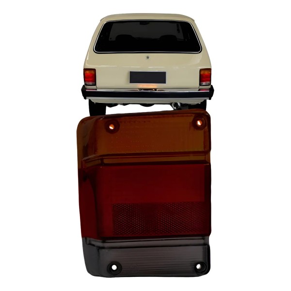 Lente Sinaleira Traseira Chevy Marajo 1983 84 A 93 1994 Fume