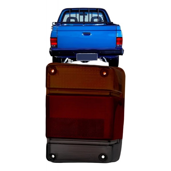 Lente Sinaleira Traseira Chevy Marajo 1983 84 A 93 1994 Fume