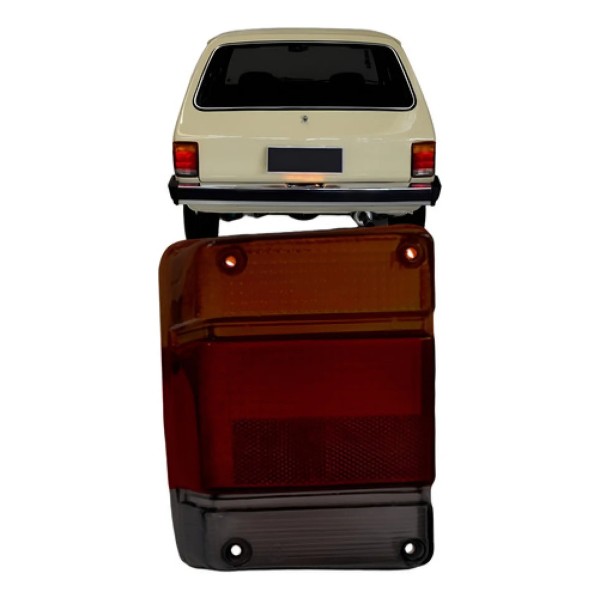 Lente Sinaleira Traseira Chevy Marajo 1983 84 A 93 1994 Fume