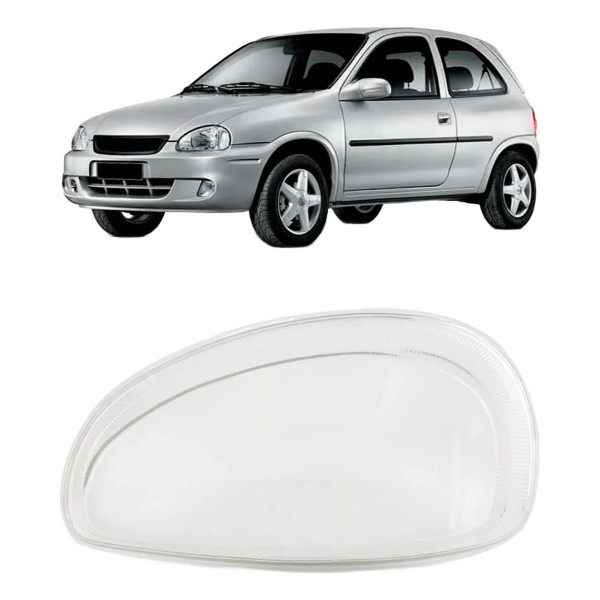 Lente Farol Corsa 2000 2001 2002 Liso