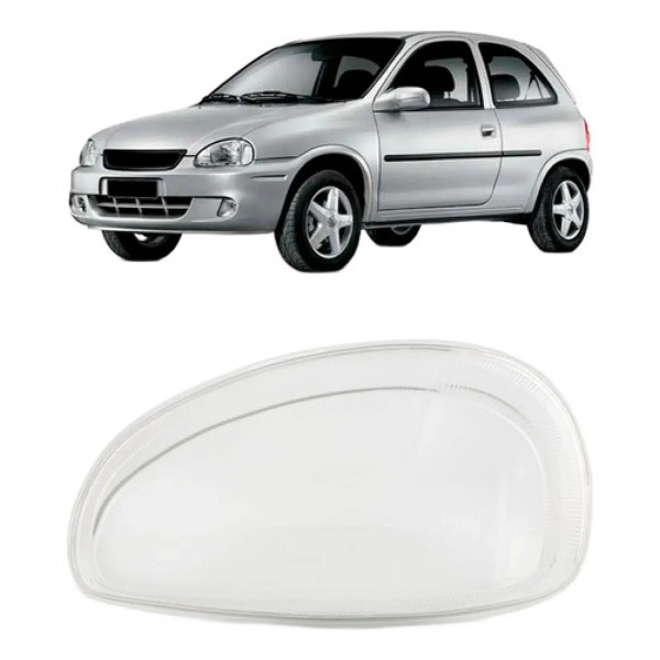 Lente Farol Corsa 2000 2001 2002 Liso
