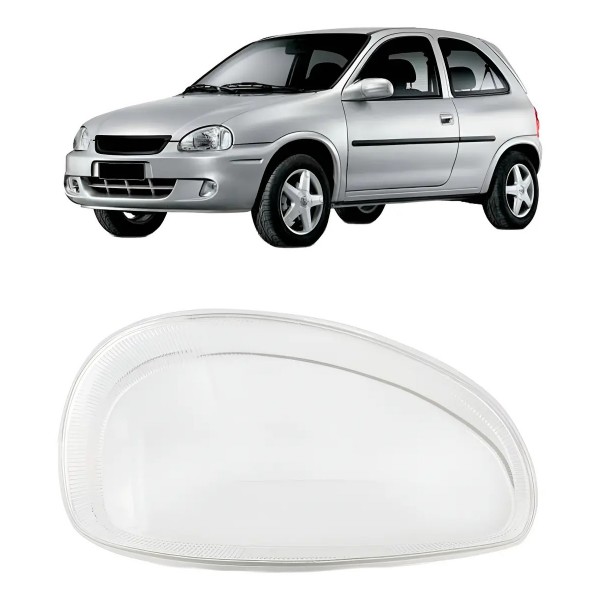 Lente Farol Corsa 2000 2001 2002 Liso