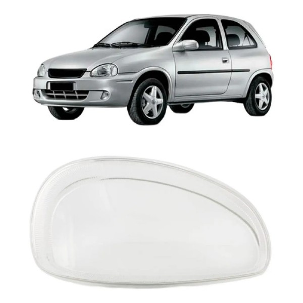 Lente Farol Corsa 2000 2001 2002 Liso