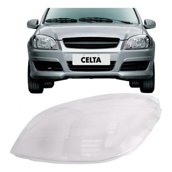 Lente Farol Celta Prisma 2007 A 2012 Cristal