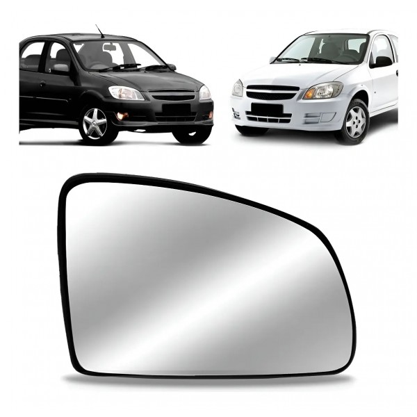 Lente Espelho Retrovisor Celta Prisma 06 07 08 09 10 11 2012