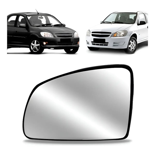 Lente Espelho Retrovisor Celta Prisma 06 07 08 09 10 11 2012